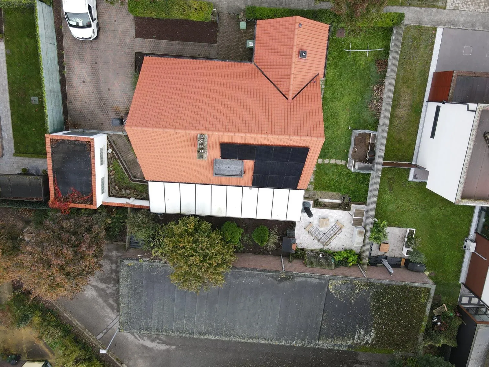 Dak na renovatie — rode dakpannen
